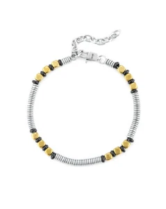 Bracciale Cesare Paciotti 4US in acciaio e ematite 4UBR6729 - Foto 1 di 1