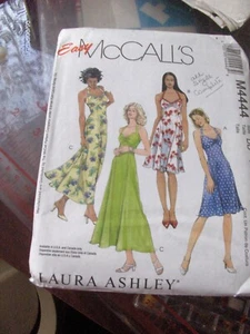 McCall's Laura Ashley-Misses Dresses-2 Lengths-Sizes 12,14,16 and 18 -£2 - Picture 1 of 2