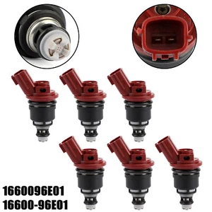 6PCS Fuel Injector 1660096E01 Fit Infiniti I30 96-99 Fit Nissan Maxima 92-99 AU - Picture 1 of 10