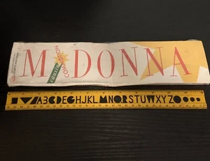 Madonna "Causing A Commotion" 1987 LONGBOX Maxi-Cassette Tape/Sealed/See Details - Picture 1 of 16