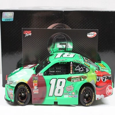 KYLE BUSCH 2018 ELITE #18 M&M'S SABOR VOTO GANADOR CRUJIENTE COMO NUEVO/105 HECHO ¡EXRARO! Foto 1 de 4