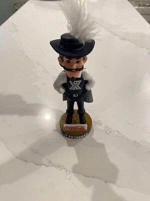 RARE D’ARTAGNAN Xavier University Musketeers SGA Mascot Coca-Cola Bobblehead - Image 1 of 4