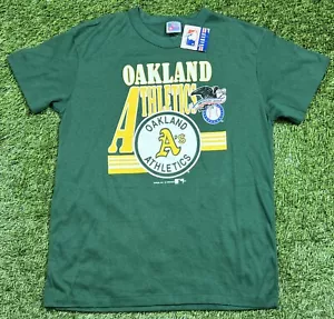 NWT'S Vintage 90''s Oakland Athletics MLB T-Shirt Men's L Single Stitched USA - Picture 1 of 5