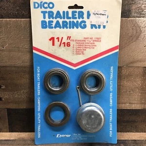 DICO 1-1/16” TRAILER HUB BEARING KIT Part No. 17627  Bearing # L-44649 & L-44610 - Imagen 1 de 7