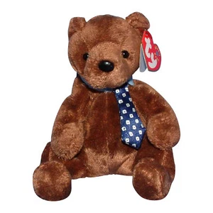 Ty Beanie Baby Hero - MWMT (Oso con corbata Día del Padre 2001) - Imagen 1 de 1