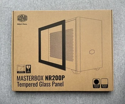Cooler Master Masterbox NR200P - tempered glass panel only - WHITE - NEW IN BOX - Image 1 of 4