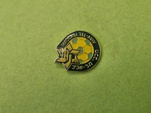 ISRAELI SPORT pin badge - Maccabi Tel-Aviv Football Club, 1990s, soccer - Picture 1 of 2