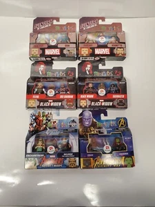 Marvel Minimates Lot Of 6-Avengers Infinity War, Secret Wars, Marvel, &BlackWido - Picture 1 of 10