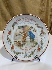 Vtg Wedgwood Merry Christmas 1998 from Peter Rabbit Plate