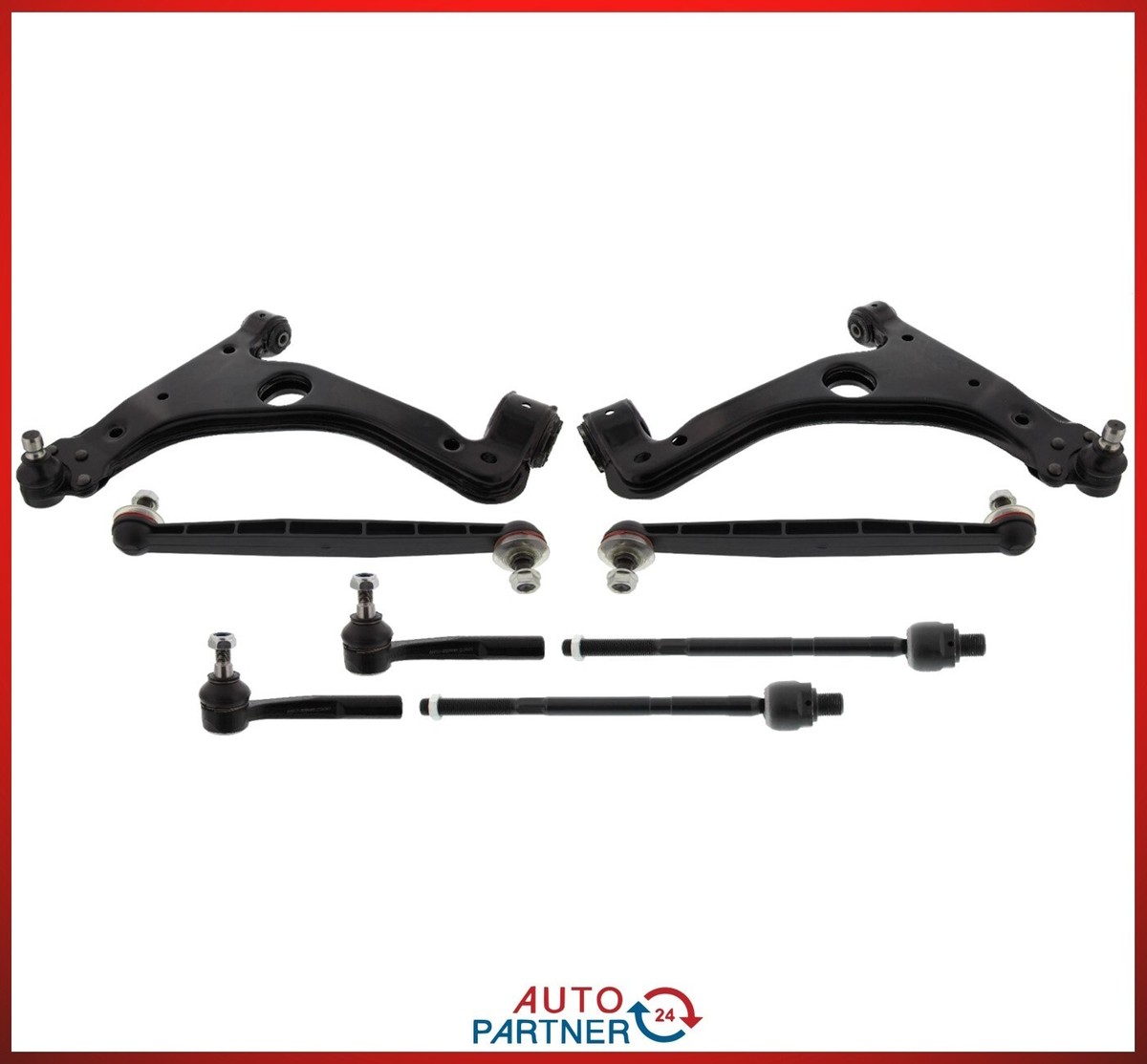 Pièce Rechange Volvo S60 I V70 II ATEC Germany 2x Bras De Suspension Avant Gauche Droit Avec Pièces Suspension ATEC Germany