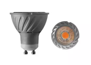 Dicroica LED 230V 8W 580lm 2700° K - 4000°K - 6000°K Base GU10 - Foto 1 di 1