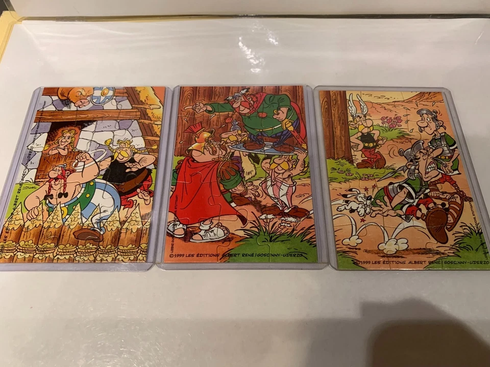 2000 Asterix 3 Puzzle - Konvult mit Hartplastikhüllen - Bild 1 von 2