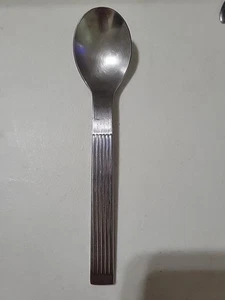 Thebe Dansk International GC Japan Löffel Edelstahl 1986 dünne Rippe 7 1/4" - Bild 1 von 9