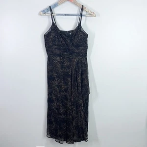 Rickie Freeman for Teri Jon Chiffon Animal Print Midikleid Gr. 8 - Bild 1 von 8
