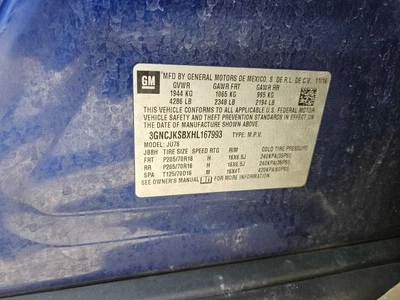 Rear Spoiler Fits 13-22 TRAX 1937087 Foto 1 de 4