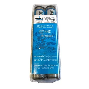 Sprite Shower Filter 2PK Replacement Cartridge Model HHC with Chlorgon New - Picture 1 of 3