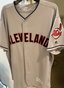 Cleveland Indians MLB Vintage Majestic Authentic Flex Base Trikot (48) - Bild 1 von 22