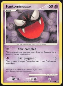 Carte Pokémon Fantominus 62/100 Tempête Français - Imagen 1 de 2