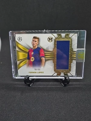 Fermin Lopez Barcelona Relic /99 Topps Reverence 2024-25 - Image 1 of 2