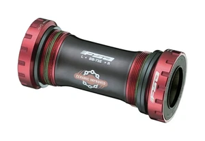 FSA Unisex's BB-9200 Light ATB Ceramic Bearing MegaExo Bottom Brackets-Red, 68 m - Picture 1 of 1