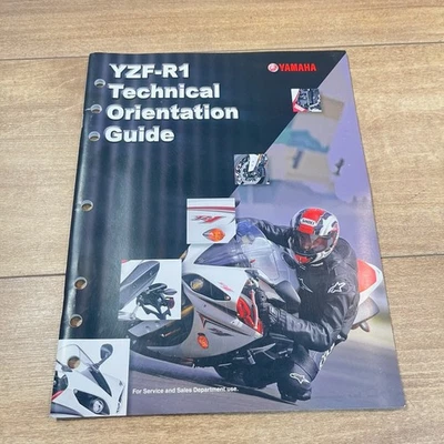 YAMAHA OEM GUÍA DE ORIENTACIÓN TÉCNICA MANUAL / 2008 YZF-R1 Foto 1 de 4
