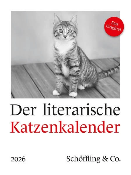 Der literarische Katzenkalender 2026 - Bild 1 von 1
