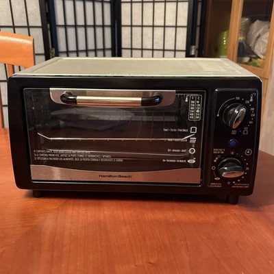 Hamilton Beach #31144 Four-Slice Toaster Oven Stainless Steel  - Image 1 of 4