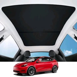 Upgraded Sunshade For Tesla Model Y 2020-24 No Sag, Read Description - Picture 1 of 9