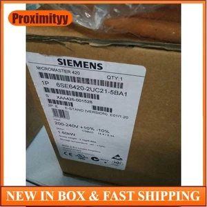 New Siemens 6SE6420-2UC21-5BA1 6SE6 420-2UC21-5BA1 MICROMASTER420 without filter - Picture 1 of 2