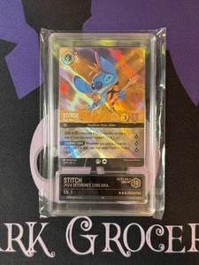 US SHIP | Disney Lorcana Stitch Rock Star P1 Promo Enchanted Graded PCG 10 - Bild 1 von 2
