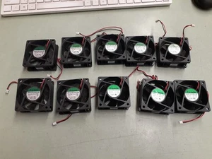 (10) SUNON EB60251B3-D00U-999 12V 0.77W 6CM 2-Wire Silent Cooling Fan - Picture 1 of 2