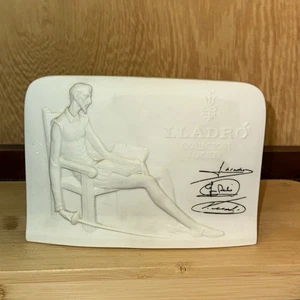 Placa Porcelana Firmada Sociedad de Coleccionistas Lladro 1985 Don Quijote España (19) - Imagen 1 de 3
