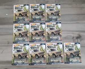 Hot Wheels Lot of 10 Premium Fast & Furious 2/5 Toyota Land Cruiser FJ60 Beige - Picture 1 of 21