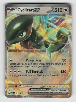 Pokemon - Cyclizar ex - 018 SV: Scarlet & Violet Promo Cards - Promo - NM - Image 1 of 2