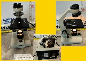 Flinn microscope MODEL 131 FLINN MS4070 for lab, school home school USED WORKS - Picture 1 of 13