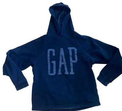 Gap Women's All Black Heavy Cotton Cropped Hoodie Black (Size: Large) - Изображение 1 из 3