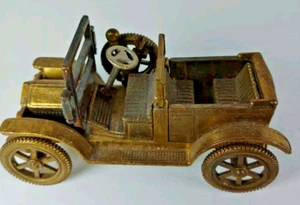 Ruedas móviles vintage de latón fundido a presión hechas en ITALIA - Imagen 1 de 7