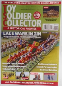 Toy Soldier Collector magazine April/May 2024 Prince August Lace Wars in tin