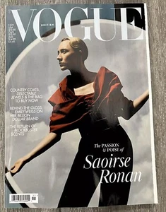 British Vogue November 2024 Saoirsie Ronan Magazine Fashion System Flow UK Editi - Picture 1 of 1