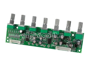 5.1 Preamplifier Tone independent Channel Volume 6 Way Bass Frequency NEW - Picture 1 of 5