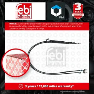 Handbrake Cable fits VOLVO C30 533 Rear 06 to 13 Hand Brake Parking 30683349 New - Picture 1 of 2