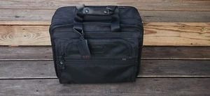 Tumi Alpha 26102DH Ballistic Rolling Carry On Laptop Briefcase Nice! - Picture 1 of 8