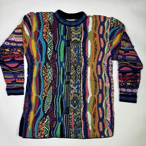 Maglione girocollo Coogi Australia taglia S maglione multicolore - Foto 1 di 15