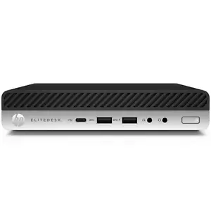 HP EliteDesk 800 G3 Mini PC (Intel Core i5-6500T, 256 NVMe SSD, 8GB PC4, WIFI - Picture 1 of 1