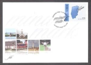 My stamp Kihnu island Lighthouse Estonia 2024 stamp FDC  Mi 1109 - Picture 1 of 1