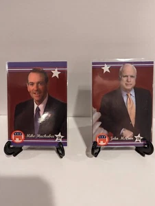 John McCain & Mike Huckabee 37/100 & 28/100 Limited Edition 2008 Clutch - Bild 1 von 2