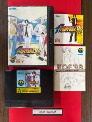 The King Of Fighters 98 AES SNK Neogeo Box JAPAN Game Soft jp - Image 1 of 4