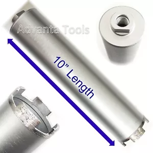 1” Dry Diamond Core Drill Bit for Hard Concrete Masonry 5/8"-11 Threads - Picture 1 of 5