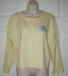 Pijama para mujer Xhilaration de estrellas amarillas y azules talla XX-grande - Imagen 1 de 6