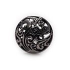 Hollow Round Metal Buttons Sewing Scrapbooking Clothing Handwork Gift Craft 5Pcs
